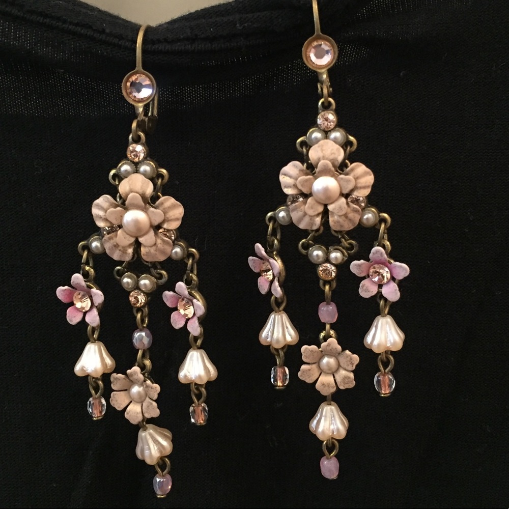 Original Michal Negrin chandelier style earrings